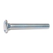 MIDWEST FASTENER 3/8"-16 x 3" Zinc Plated Grade 2 / A307 Steel Coarse Thread Carriage Bolts 6PK 34908